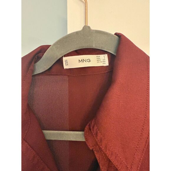 MANGO Long sleeve Blouse, relaxed fit - Size S - Picture 6 of 10